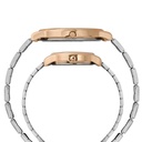 TIMEX Round Silver Dial Analog Pair's Watch - TW00PR334