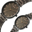 Sonata Soulmate Quartz Analog Grey Dial Grey Stainless Steel Strap Watch For Couple