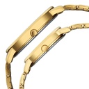 Titan Bandhan Eternal Pair Analog with Date and Green Dial Yellow Gold Stainless Steel Strap Watch for Couples