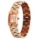 Titan Eminence Quartz Analog Rose Gold Dial Rose Gold Strap Watch For Women