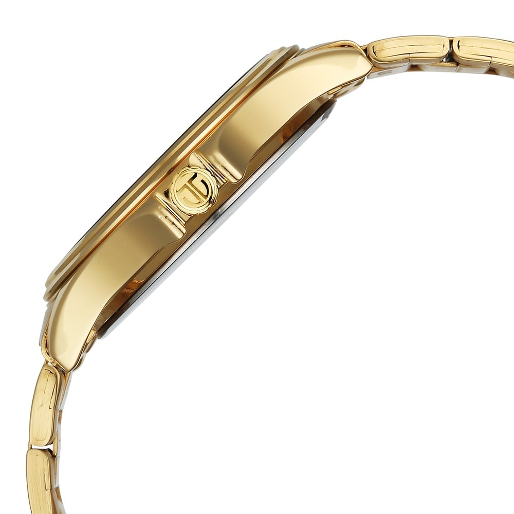 Titan Karishma Quartz Analog with Day and Date Green Dial Golden Stainless Steel Strap Watch For Men