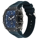 SF Maiden Voyage Sport Watch Blue dial And Strap Tonneau Shaped Case with Multifunction movement