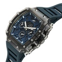 SF Maiden Voyage Sport Watch Blue dial And Strap Tonneau Shaped Case with Multifunction movement