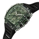 SF Maiden Voyage Sport Watch Green Dial And Black Strap Tonneau Shaped Case with Multifunction movement