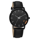 Fastrack Stunners Quartz Analog Black Dial Black Leather Strap Watch For Guys