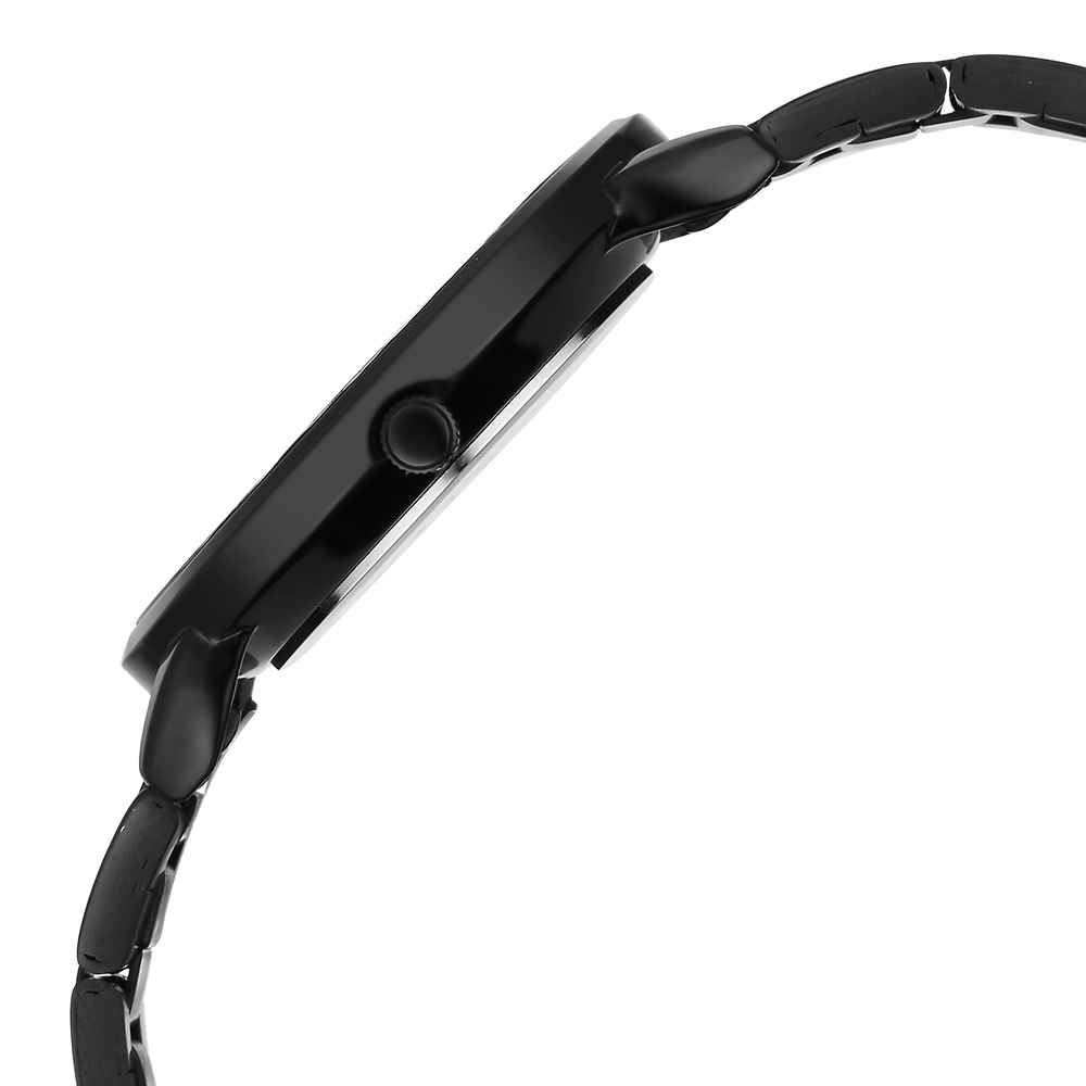 Fastrack Stunners Quartz Analog Black Dial Brown Stainless Steel Strap Watch For Guys