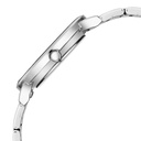 Fastrack Stunners Quartz Analog Green Dial Silver Stainless Steel Strap Watch For Guys