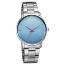 Fastrack Stunners Quartz Analog Blue Dial Silver Stainless Steel Strap Watch For Guys