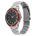 Fastrack Stunners Quartz Analog Black Dial Black Stainless Steel Strap Watch For Guys