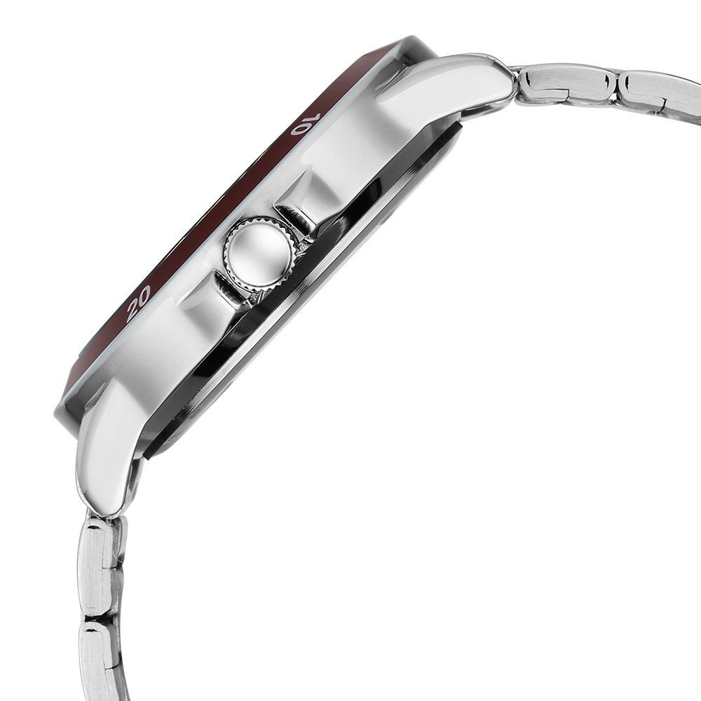 Fastrack Stunners Quartz Analog Black Dial Black Stainless Steel Strap Watch For Guys