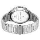 Fastrack Stunners Quartz Analog Green Dial Brown Stainless Steel Strap Watch For Guys