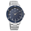 Fastrack Stunners Quartz Analog Blue Dial Black Stainless Steel Strap Watch For Guys