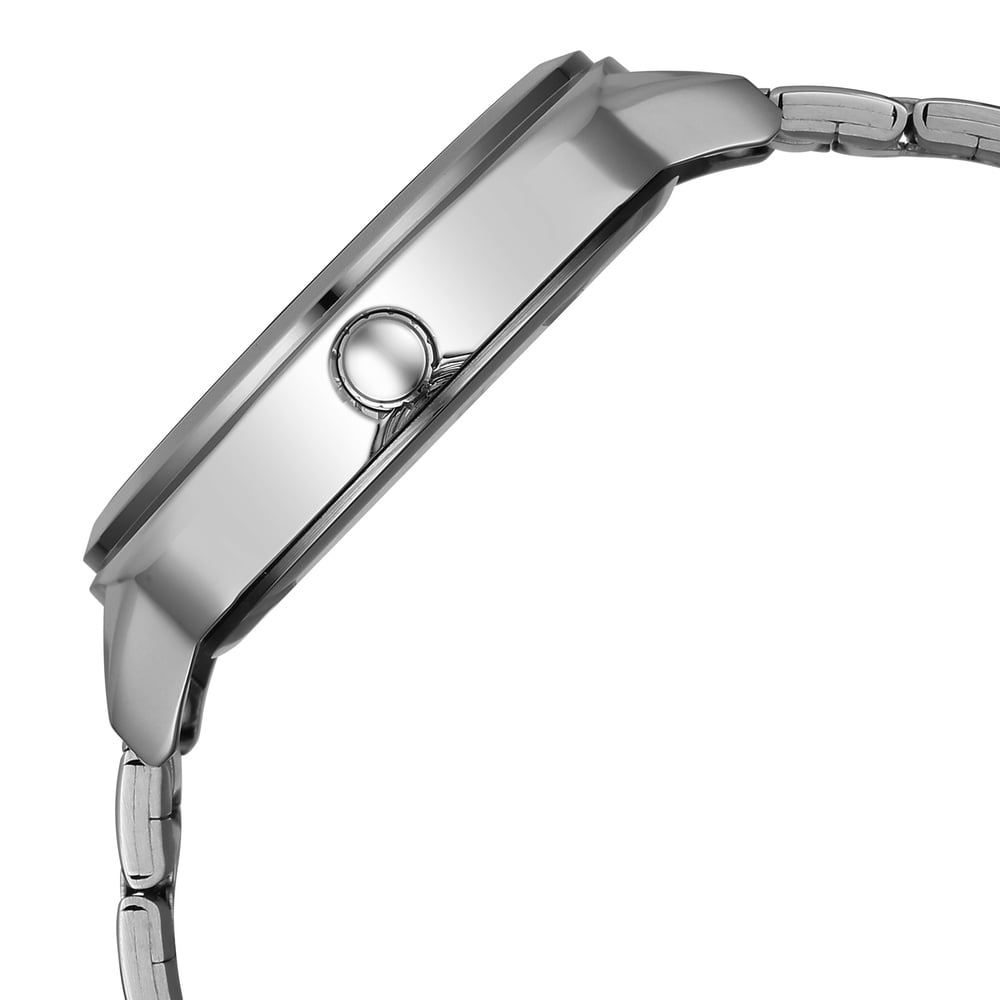 Fastrack Stunners Quartz Analog Silver Dial Silver Stainless Steel Strap Watch For Guys