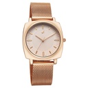 Fastrack Stunners Quartz Analog Rose Gold Dial Rose Gold Stainless Steel Strap Watch For Girls
