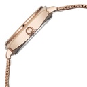 Fastrack Stunners Quartz Analog Rose Gold Dial Rose Gold Stainless Steel Strap Watch For Girls