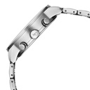 Fastrack Oceanyx - Ceramic Quartz Multifunction Blue Dial Two Toned Strap Watch For Guys