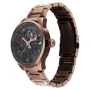 Fastrack Automatics Black Dial Brown Metal Strap Automatic Watch ForGuys