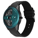 Fastrack Overdrive Chronograph Micromotor Black Dial Black Silicone Strap Watch For Guys