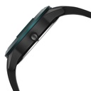 Fastrack Overdrive Chronograph Micromotor Black Dial Black Silicone Strap Watch For Guys