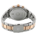 Titan Bandhan White Dial Quartz Multifunction Stainless Steel Strap watch for Couple