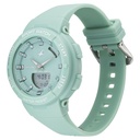 Fastrack StreetStyle Quartz Analog Green Dial Green Plastic Strap Watch For Girls