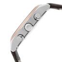 Titan Quartz Multifunction Silver Dial Leather Strap Watch for Men