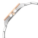 Titan Workday Wonders Quartz Analog with Date Pink Mother Of Pearl Dial Stainless Steel Strap Watch For Women