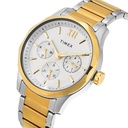 Timex Men White  Round Multifunction Dial Watch- TW0TG7624