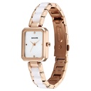 Sonata Festive Quartz Analog White Dial Metal & Plastic Strap Watch For Women