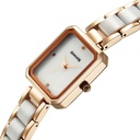 Sonata Festive Quartz Analog White Dial Metal & Plastic Strap Watch For Women