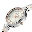 Titan Bandhan Quartz Analog Silver Dial Stainless Steel Strap Watch for Couple