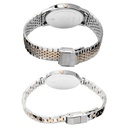 Titan Bandhan Quartz Analog Silver Dial Stainless Steel Strap Watch for Couple