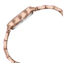 Sonata Festive Quartz Multifunction Pink Dial Two Toned Acetate And Metal Strap Watch For Women
