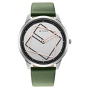 Titan Men's Urban Edge Lustrous Silver Dial Leather Watch