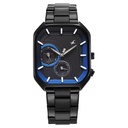 Fastrack Groove Multifunction Grey Dial Metal Strap Guy's Watch with Lume indices