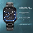 Fastrack Groove Multifunction Grey Dial Metal Strap Guy's Watch with Lume indices