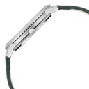 Titan Men's Urban Edge Lustrous Silver Dial Leather Watch