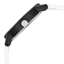 Fastrack Zine Quartz Analog White Dial White Silicone Strap Watch For Guys