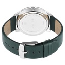 Titan Men's Urban Edge Lustrous Silver Dial Leather Watch