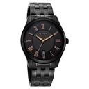 Titan Neo Roman Analog with Black Dial Black Stainless Steel Strap Watch for Men