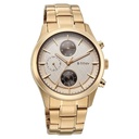 Titan Classique Neo Splash Analog with Cream Dial Carnation Gold Stainless Steel Strap Watch for Men