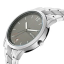 Titan Men's Timeless Style Watch: Refined Anthra Dial and Metal Strap