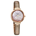 Titan Raga Viva Glam Quartz Analog Mother of Pearl Dial Stainless Steel Strap Watch For Women