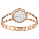 Titan Raga Afterglow Quartz Analog Brown Dial Rose Gold Metal Strap Watch For Women