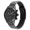 Titan Neo Black Dial Quartz Multifunction Stainless Steel Strap watch for Men