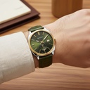 Titan Classique Suave Analog with Green Dial Green Leather Strap Watch for Men