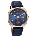 Titan Classique Suave Analog with Blue Dial Blue Leather Strap Watch for Men