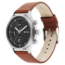 Titan Neo Black Dial Quartz Multifunction Leather Strap watch for Men
