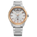 Titan Astral Concealed Automatic Analog with Silver White Dial Stainless Steel Strap Watch for Men