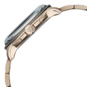 Titan Classique Four Eye Multifunction Analog with Anthracite Dial Carnation Gold Stainless Steel Strap Watch for Men